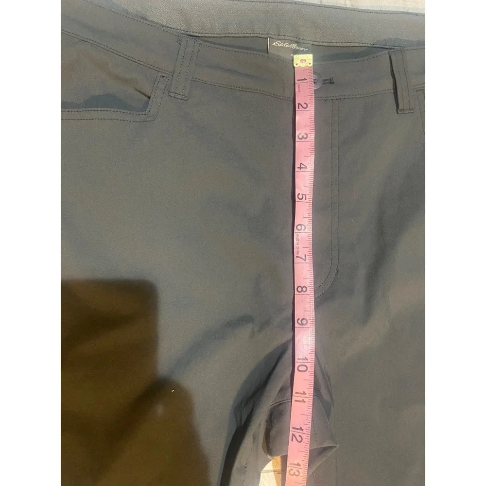 Eddie baur Pants Mens 36 X 32 Solid Gray Chino Hiking Outdoor